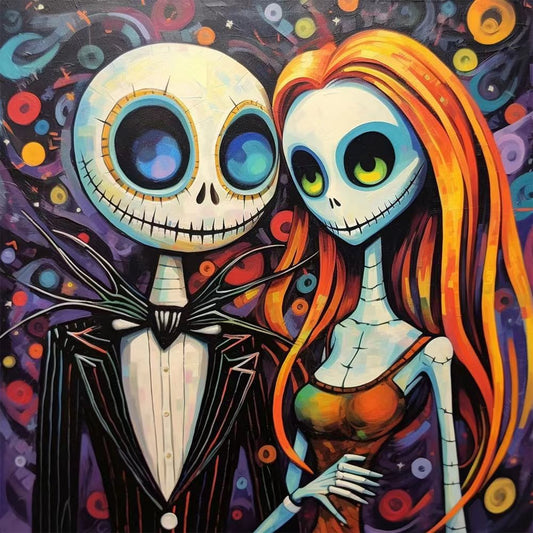 Skeleton couple