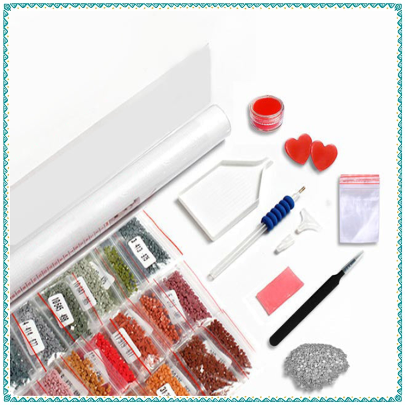 Luxury AB Velvet Diamond Painting Kit -  Rabbit