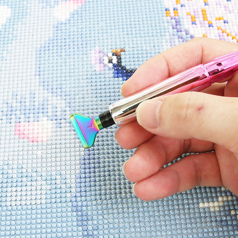 DIY diamond painting tool point drill pen - Multicolor