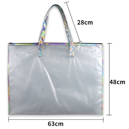 25x19in(63.5x48cm)Large Diamond Painting Bag with Handle and Zipper/Waterproof Art Storage Bag for Artworks-TOOL