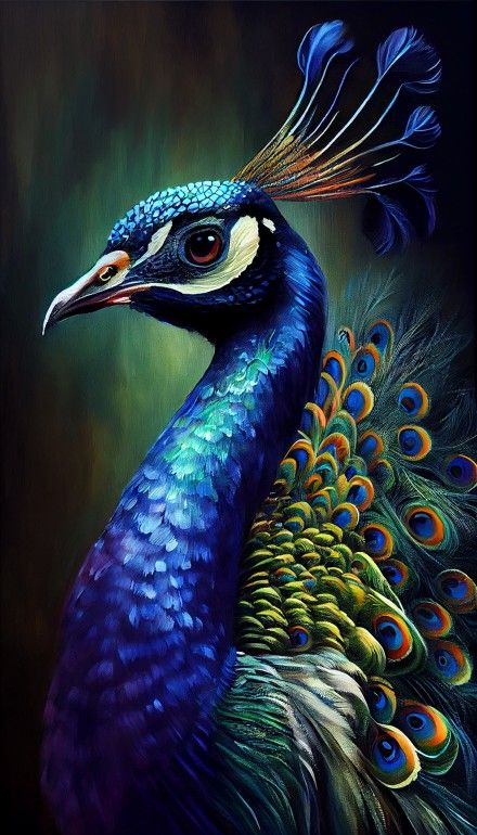 Luxury AB Velvet Diamond Painting Kit -  Green peacock