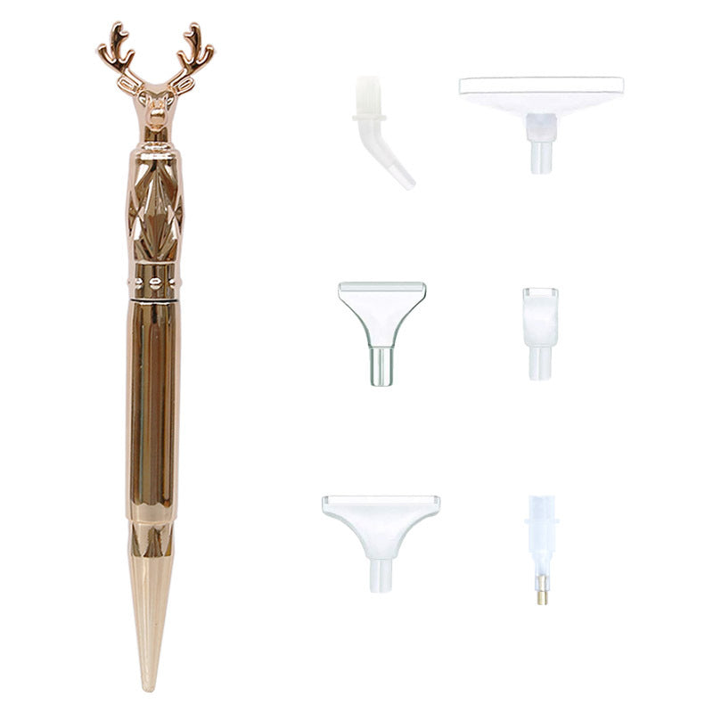 1 pack 6-point DIY diamond drawing point pen nib